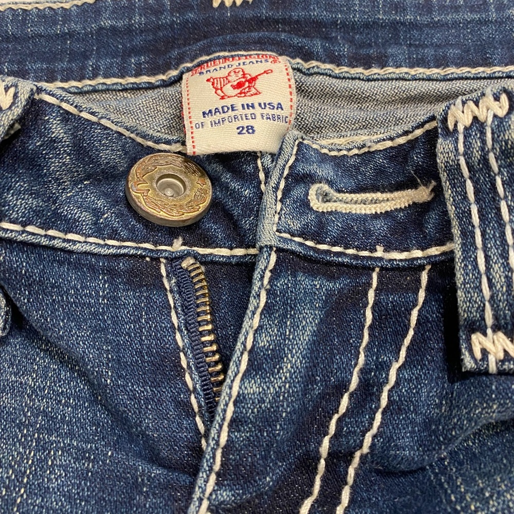 True Religion size 28 Julie T jeans.